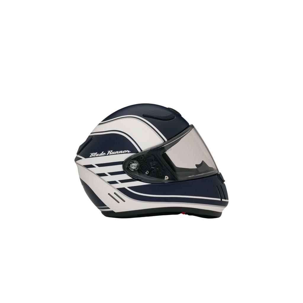 ZEALOT Blade Runner Full Face Graphic Matte Size Helmet, Euro, Blue, M, 57-58cm, BRJ0019/M