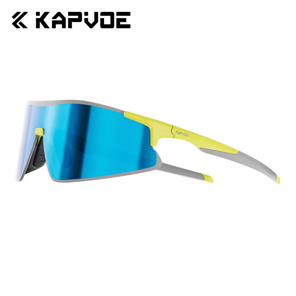 Kapvoe Cycling Glasses Men's Sunglasses Photochromic Sunglasses New Sports MTB Road Bicycle Goggles UV400 Lenses Women Eyewear