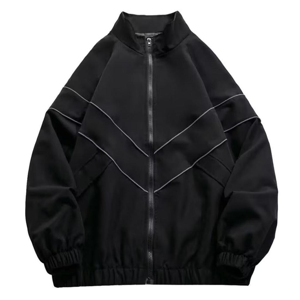 Men's Trendy Harajuku Style Loose Jacket - Spring/Fall 2025 Collection