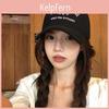 Stylish Cotton Baseball Cap For Women With Embroidered Letters And Sunshade For Casual Summer Wear