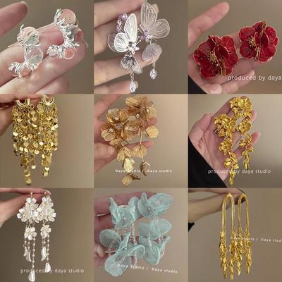 2025 Summer Resort-Style Mori Sweet Petal Stud Earrings