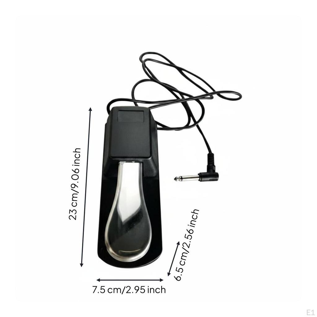 Klavier Sustain-Pedal Kabelgebundene Tastatur Kompaktes Musikzubehör