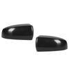 Seitenspiegelkappenabdeckung Unlackiert Schwarz UV-Schutz Kratzfest Seite Rückspiegelkappe