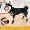 Anti-Slip Dog Socks Adjustable Pet Non-Slip Paw Protection with Paw Pattern for Puppy Dog Indoor Traction Control Wear on Floor