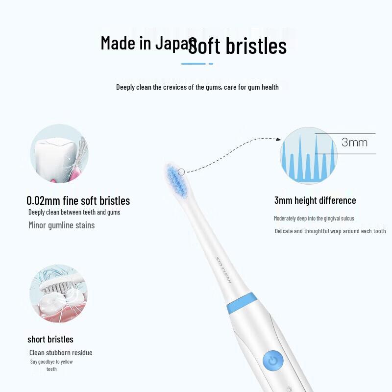 SID RT710 Sonic Electric Toothbrush CN plug (adapter included)