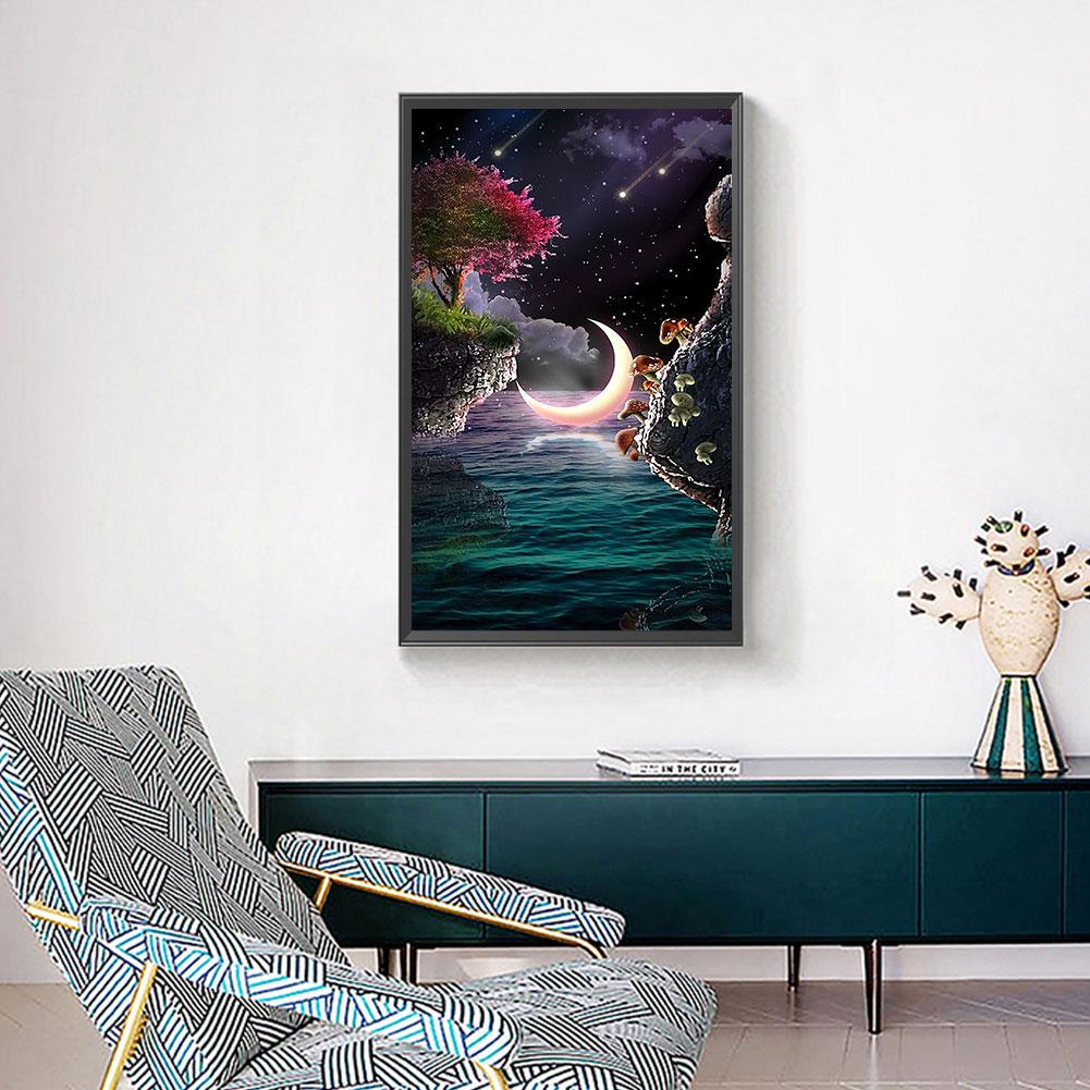 Landscape Series Diamond Painting Kits Full Round Drill Home Wall Rhinestones Drawing DIY Home Decoration Gift