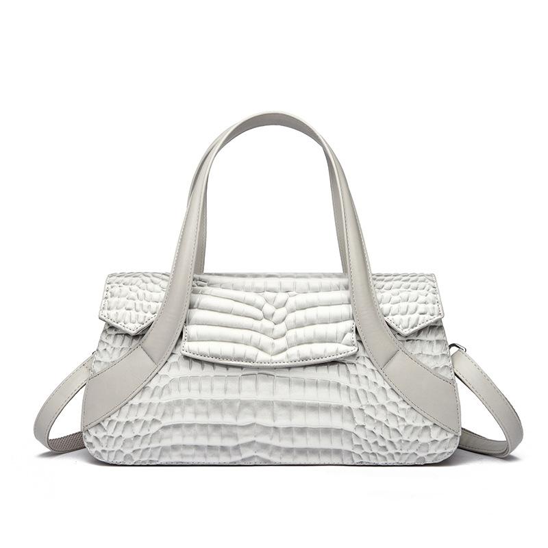 Handbag New large-capacity women's bag Crocodile pattern tote bag Portable shoulder messenger bag