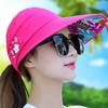 Golf-Sonnenkappe, Sommerhut für draußen, Freizeithut für Damen, LSF 50+, UV-Schutz, breite Krempe, Strand-Sonnenblende, verstellbarer Hut, lässige Baseballkappe