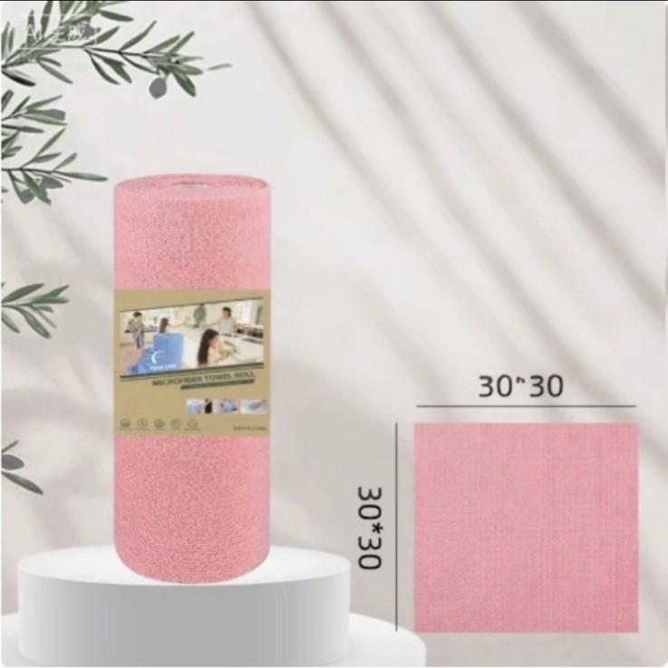 

Household Kitchen Dishwashing Towels Can Be Reused One Size рожевий