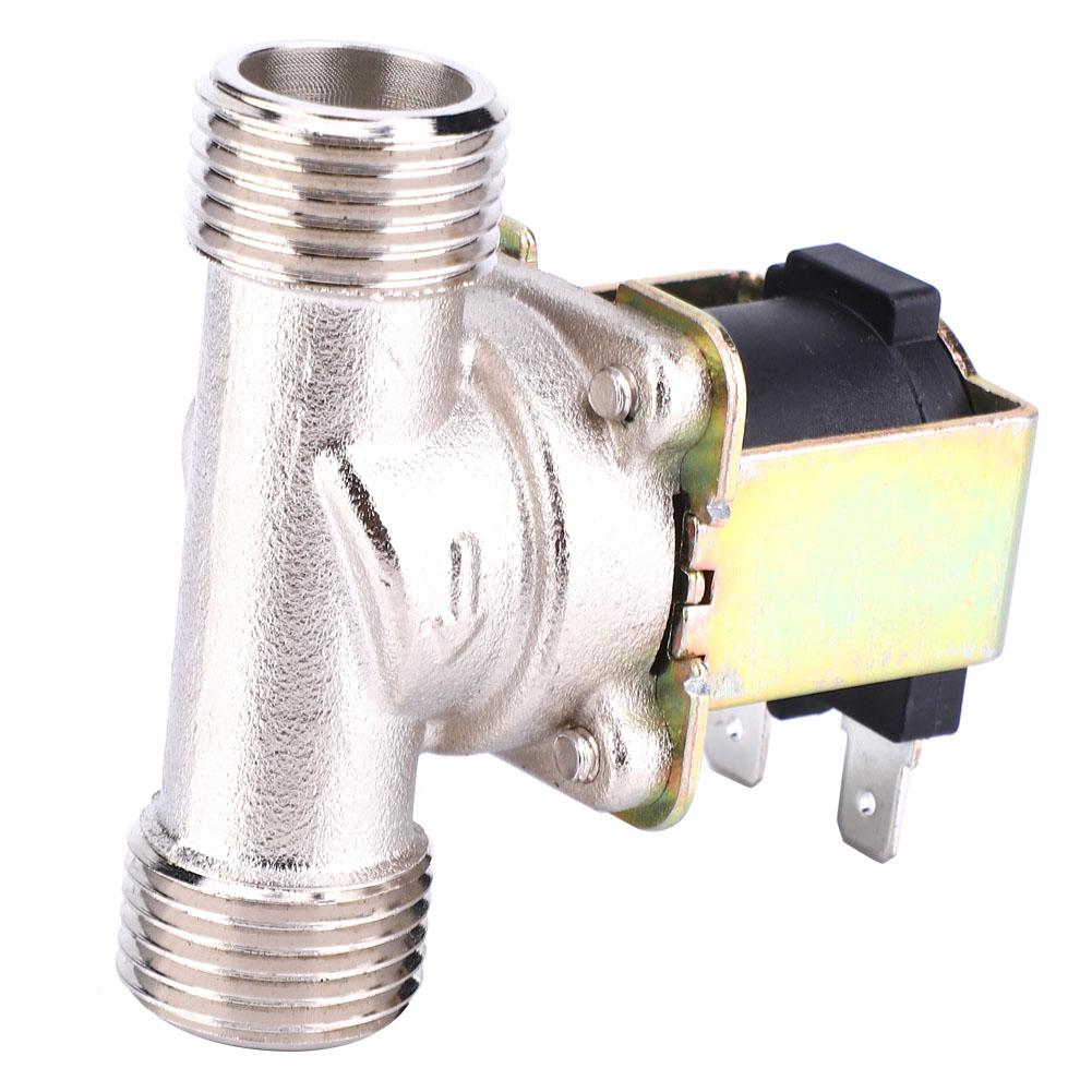 DC24V G12 NC Brass Electric Solenoid Valve Normally Closed Water Inlet Valve