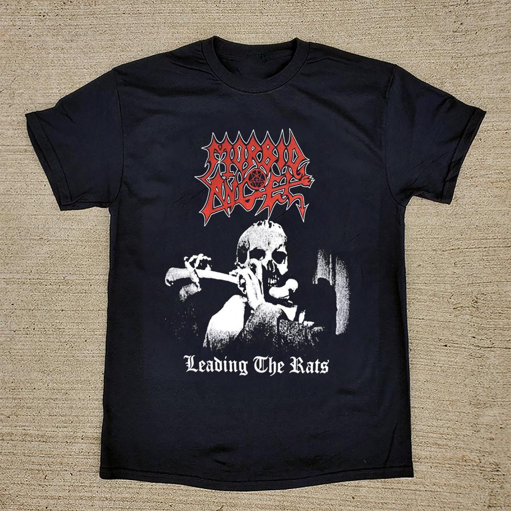 Collection Morbid Angel Leading The Rats Classic Black Shirt