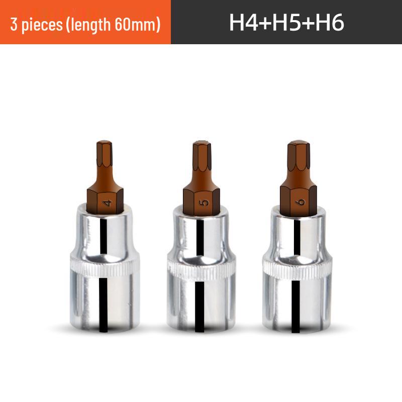 1/2" Electric Hex Socket Wrench and Screwdriver Bit Set