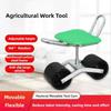 Portable Field Picking Mobile Chair Agricultural Mobile Stool Cart Greenhouse Specific Wheeled Stool