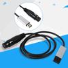 1m / 39.37inch USB To DMX Adapter Black DMX512 Controller USB DMX512 Converter  Lighting Dimmer