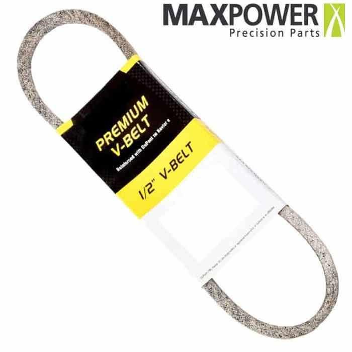 COURROIE 1/2' X 58' Kevlar, Spéciale Motoculture 347501 Maxpower Courroie Pour Tondeuse À Gazon, Motobineuse Et Outils De Jardin,