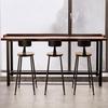 WEZHO Balcony Bar Table Set with 3 Chairs