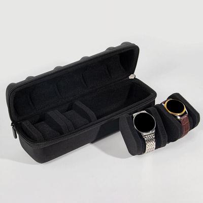 Organizér na hodinky pro muže a ženy, cestovní pouzdro na hodinky, přenosné úložiště, stojan na vystavení hodinek pro náramkové a chytré hodinky