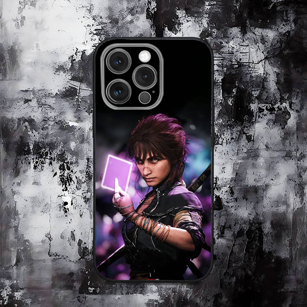 

Clair Obscur Expedition 33 Phone Case For iPhone 16,15,14,13,12,11,Pro,Max,Plus,X,XS,SE,E,Mini,Soft Silicone Black Case iPhone16e