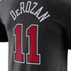 Jordan NBA Chicago Bulls Demar Derozan Satement T-shirt Black/Red/White Men Streetwear DV5765-016