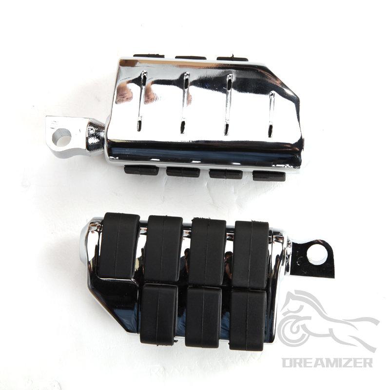 Adjustable 32mm Highway Pegs Motorcycle Footpegs Engine Guard Crash Bar Footrest Mount For Harley Sportster XL Dyna