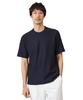 Takeo Kikuchi Melange Bishu In Navy 04 07031013 Men's T-Shirt, Weave/Made Japan, (094) (LL),