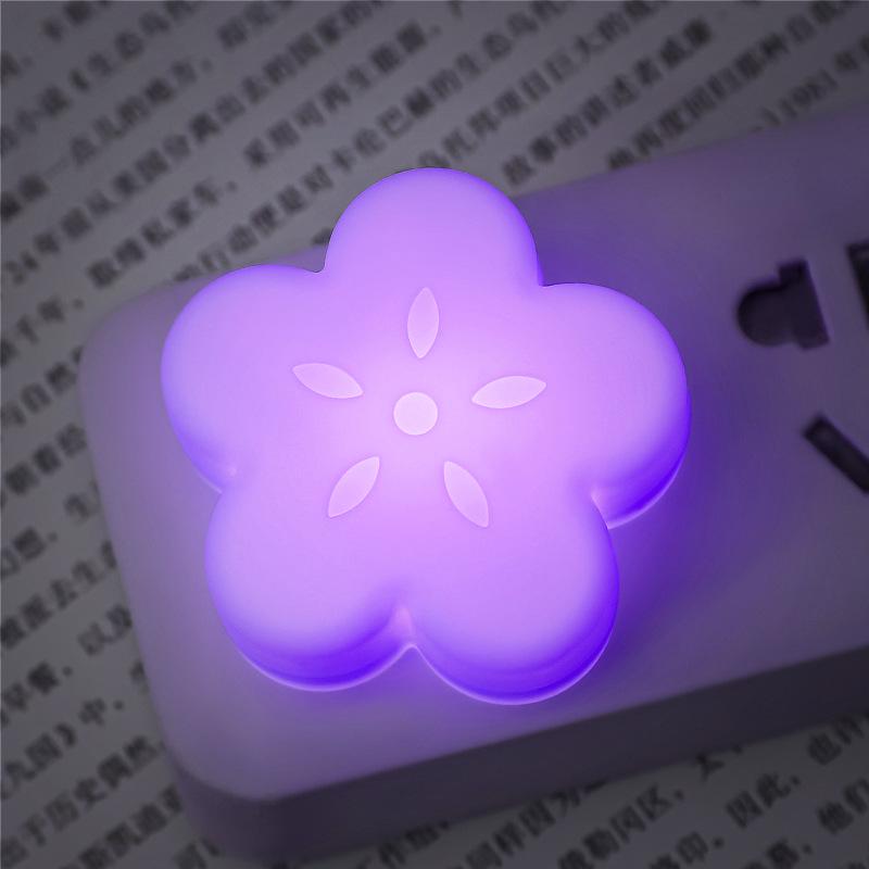 Heart-Shaped LED USB Night Light with Power Bank - White, Warm, Blue, Pink for Bedroom or Dorm Table 