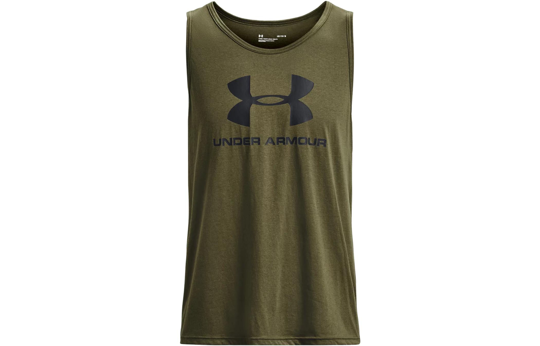 Under Armour Tank Top Men s Marine Green 1329589-390 L