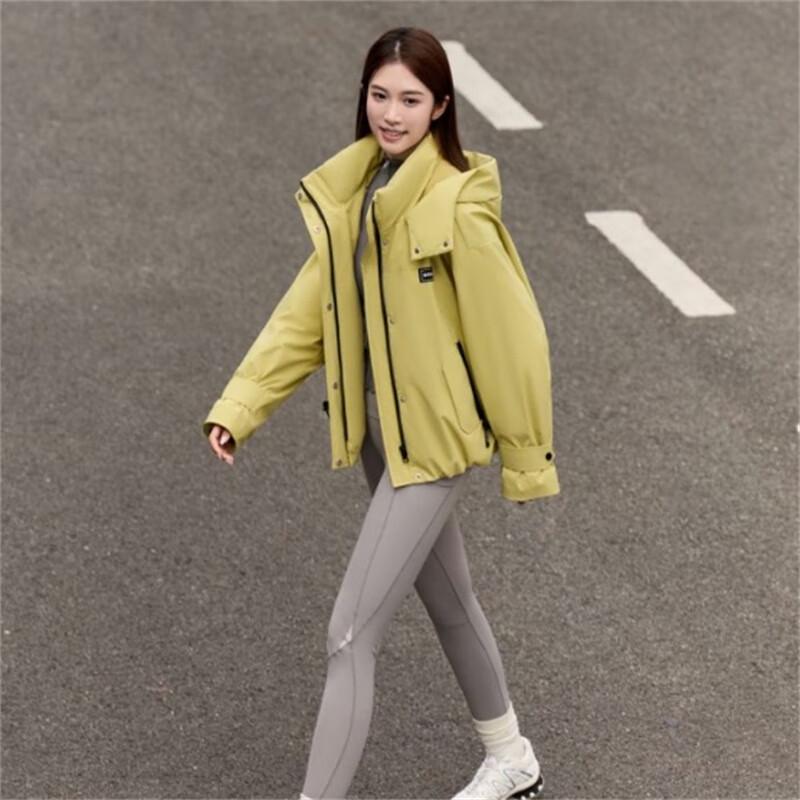 YAYA 2024 Women's Short Hooded Down Jacket