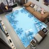 Christmas Style CARPET FOR LIVE ROOM Blue Luxury Home Decoration Bedroom Large Area Rugs Washable Lounge Floor Mats Bedside