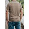Slim Fit Men's Short Sleeve Shirt Mink