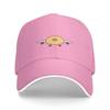 Plane Bagel  Pun  Wordplay Baseball Cap Unisexs big size hat Hat Baseball Cap Anime Caps Women Unisexs