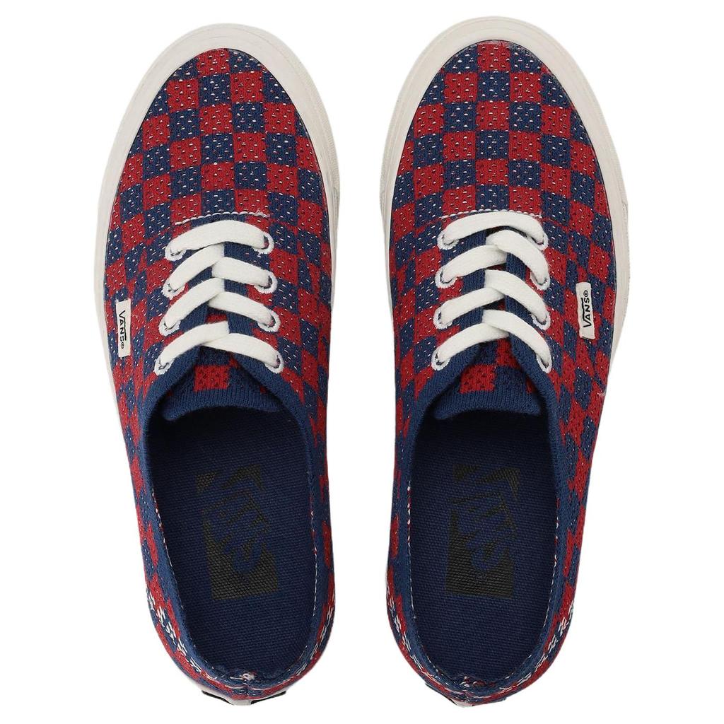 Vans Premium Authentische 44 Skateboard-Schuhe Unisex Rot Blau VN000EJCRDB