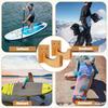 Wooden Surfboard Rack Wall Mount Surfboard Display Hanger Stand for Longboards Shortboards Skateboards Snowboards Skiing