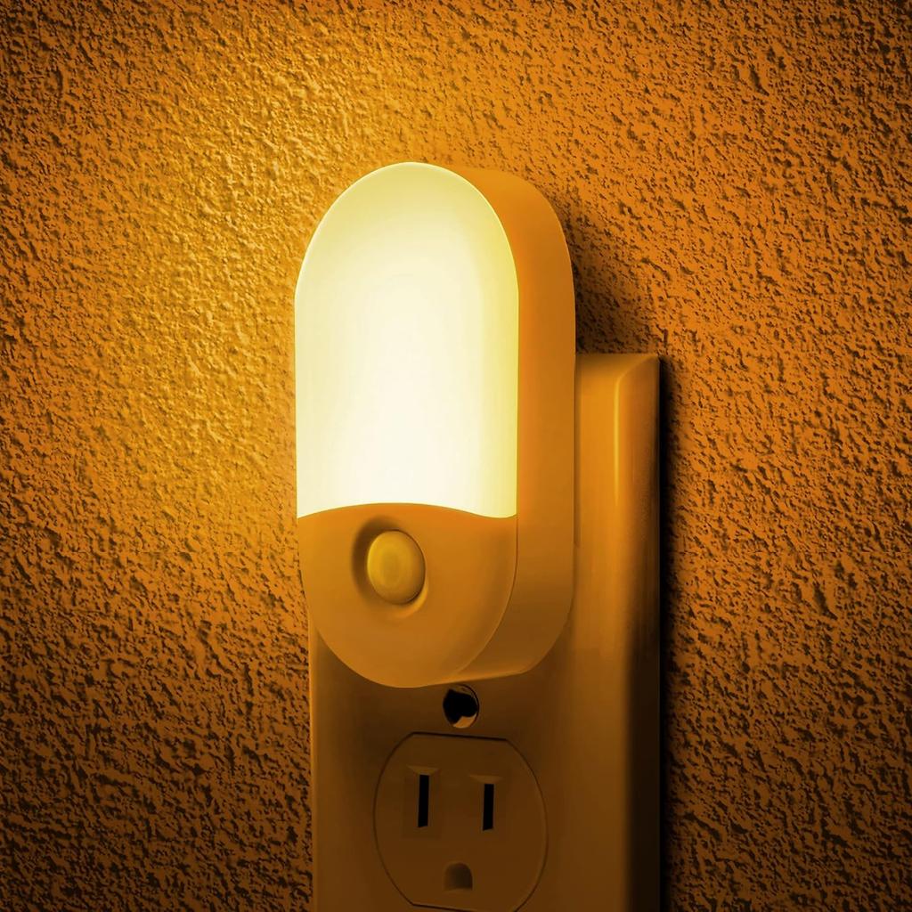 L LOHAS LED Nachtlichter zum Einstecken in die Steckdose, [2er Pack] LED Dimmbares Nachtlicht