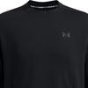 Under Armour Sportstyle FW24 Fleece Crew Neck Comfortable Loose Knit Sweatshirt Men Sweatshirt Black 1389478-001