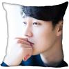 New So Ji Sub KPOP Boy Pillow Cover Bedroom Home Decorative Pillowcase Square Zipper Pillow Cases Satin Soft No Fade 0824
