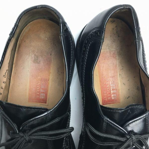 70s80s? Heinrich Dinkelacker APOLLO Cap Toe Size 9F 27.5 Black Men’s(USED)