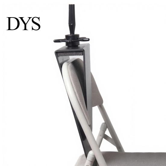 Wig Head Holder Mannequin Clamp Stand for Chairs, Adjustable Hairdresser Braiding Styling Practice Holder, Cosmetology Manikin Seat Back