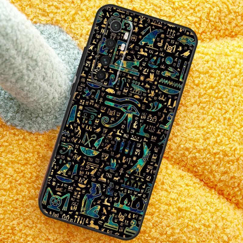 Egypt Pharaoh Mural Case For Xiaomi 17 Pro Max 13 14 15 Ultra 13T 14T 15T Cover For POCO X7 X5 X6 F5 F6 F7 F8 Pro