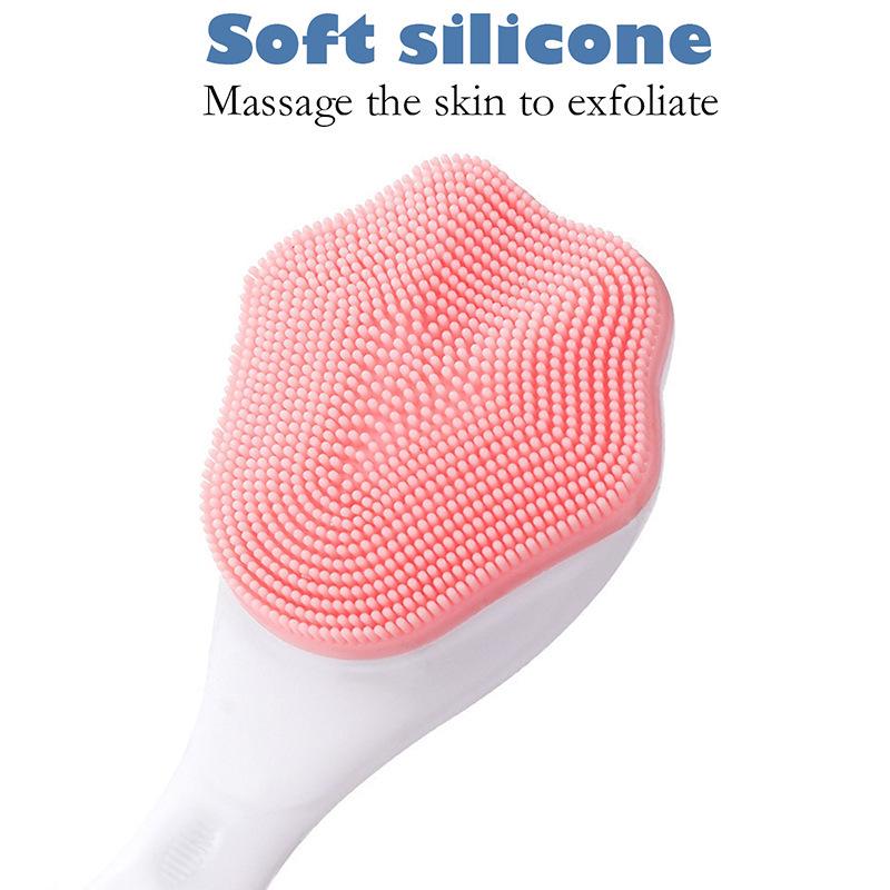 Spazzola Portatile in Silicone per Lavaggio Viso e Rimozione Trucco – Strumento di Bellezza per Pulizia Profonda