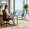 Stable Floor Fan Mini Fan, Portable USB Air Circulation for Home Office, 3 Cooling Speed Quiet Stand with 5m Airflow, Wide Angle Oscillating