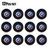 Vbjly8 4/8/12Pcs Soundproof Silicone Pad Car Styling Door Crash Pad For BMW M E46 E90 E60 F30 F10 E39 E36 F20 G30 G20 E87/Car TireValve Jo55
