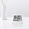 Betus Digital Travel Alarm Clock - Foldable Calendar Temperature Timer LCD Clock with Snooze Mode - Large Number Display, Battery Operated - Compact
