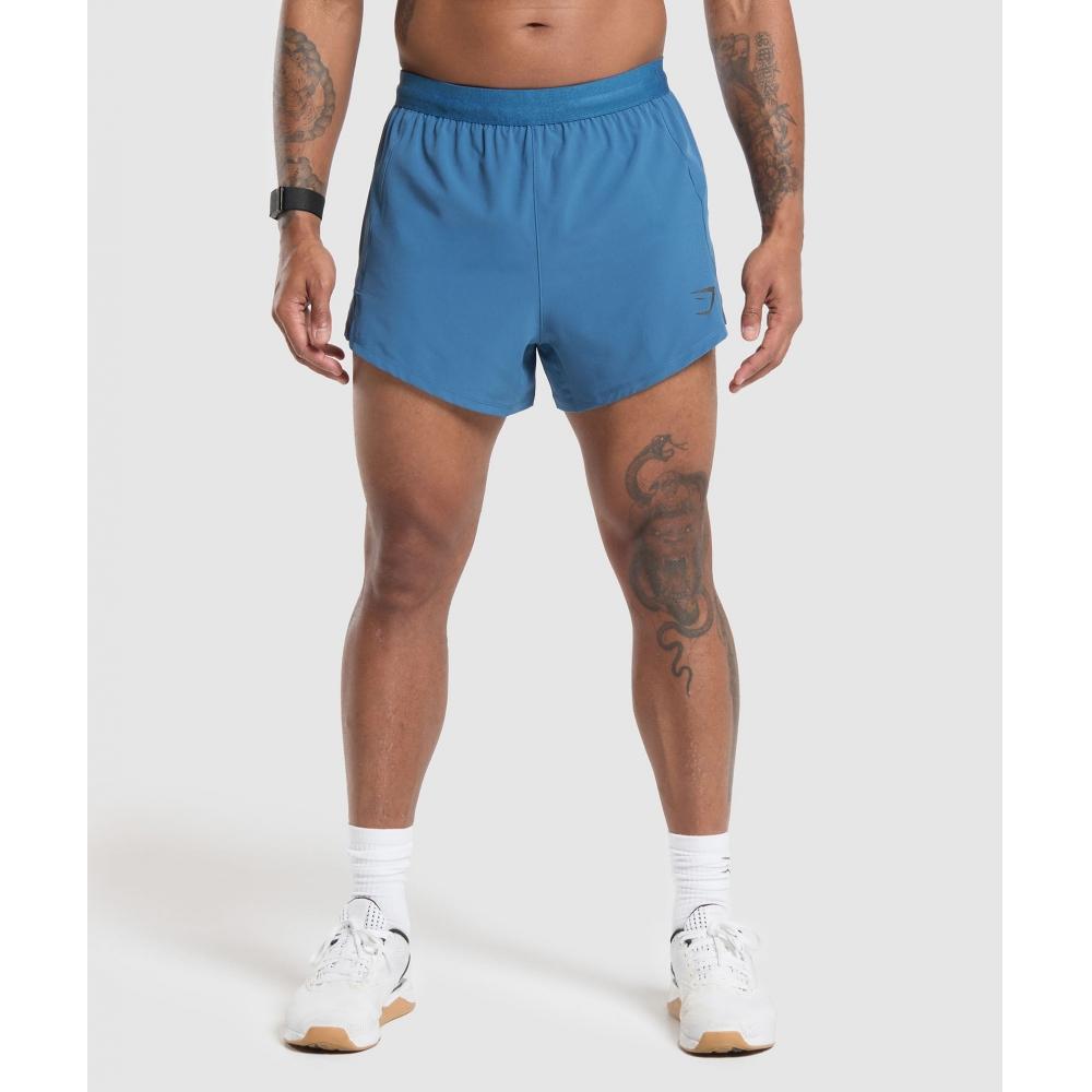 

Gymshark Apex Run 5 Shorts Utility Blue A5a6q Ucmr XS