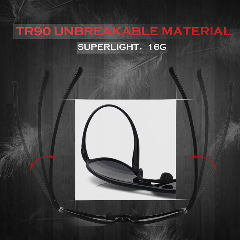 MAXJULI Sunglasses Men Ultralight Tr90 Pilot Sport Driving Cycling Fishing Golf UV400 Outdoor Goggles