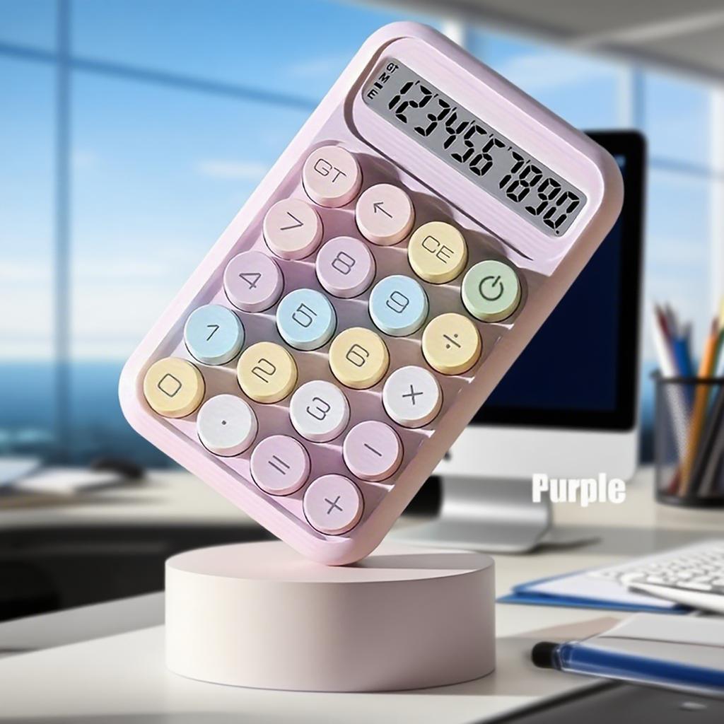 1pc Big Button Portable Children's Calculator-a Friendly Counting Tool Suitable for Children