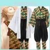 Premium Demon Slayer Kimetsu No Yaiba Sabito Cosplay Costume Stylish Breathable Kimono Outfit