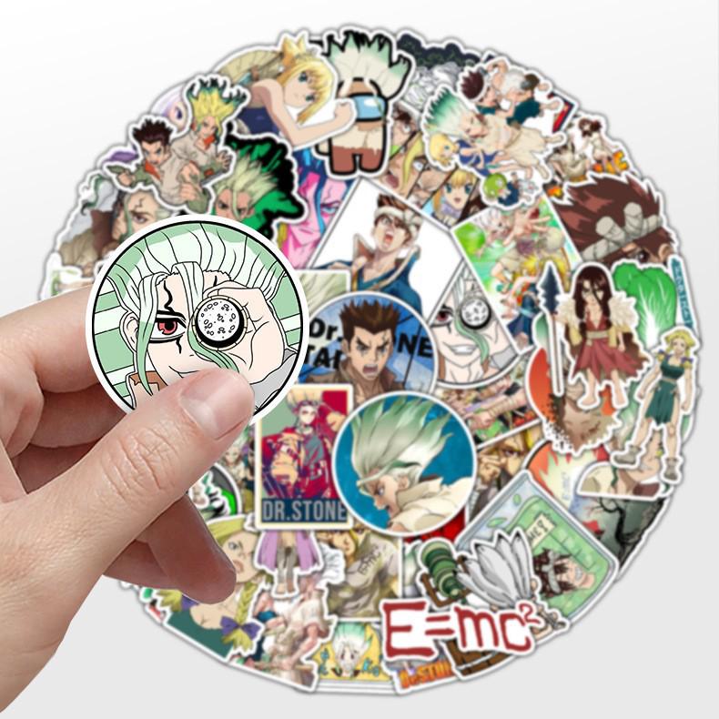 50 Jujutsu Kaisen Anime Graffiti Stickers for Car, Laptop, and Decoration