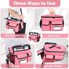 Lightweight Hanging Storage Bag for Strollers Reinforced Stitching Design Portable Compact Baby Pram Cart Accessory