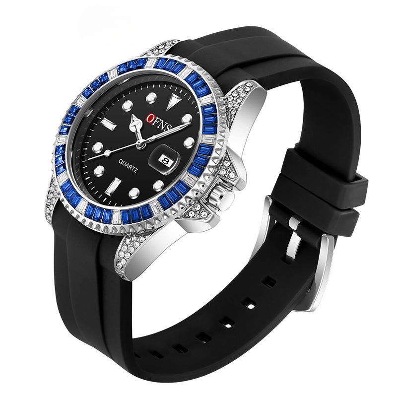 Men's Watch Luminous Quartz Watch with Calendar Business Fashion Casual Waterproof Men's Watch